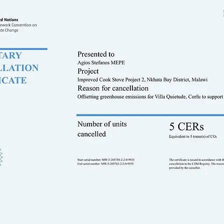 Villa Quietude - Exceptional Corfu Escape With Private Sunset Pool Agios Stefanos Avliotes (Corfu)